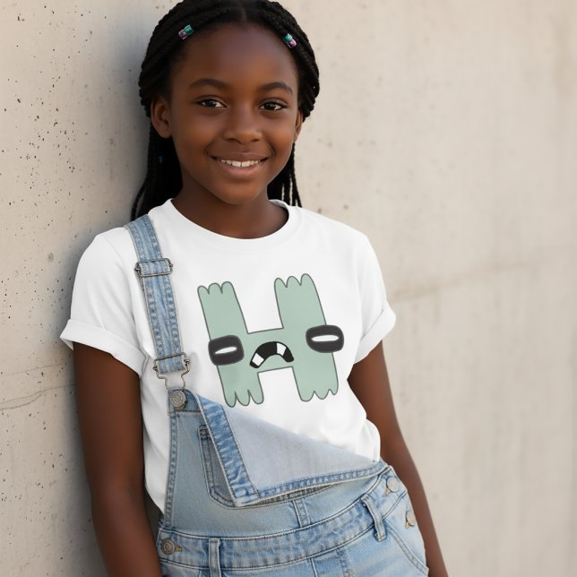 Alphabet T-Shirt Letter H (Creator Uploaded)
