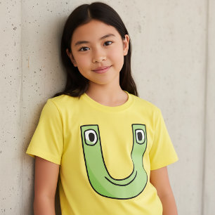 Alphabet T-Shirt Letter U