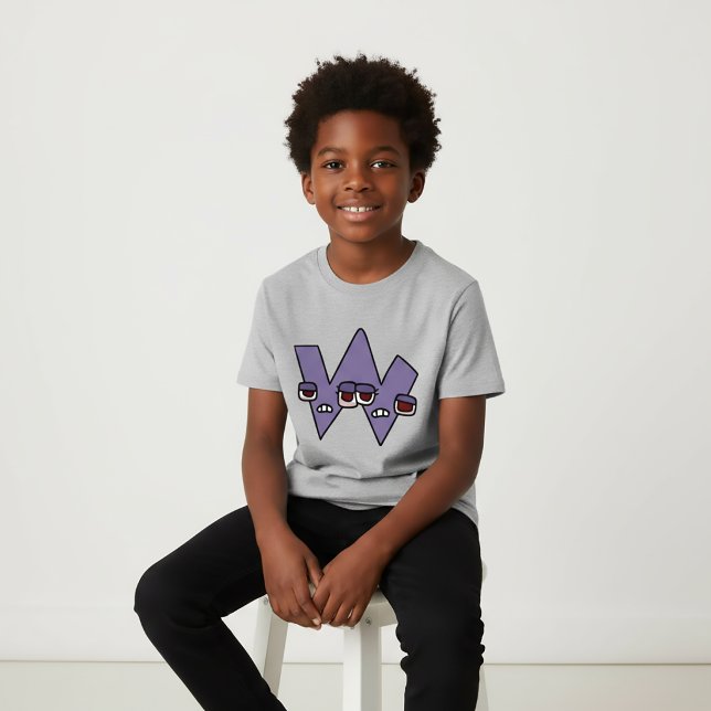 Alphabet T-Shirt Letter W (Creator Uploaded)