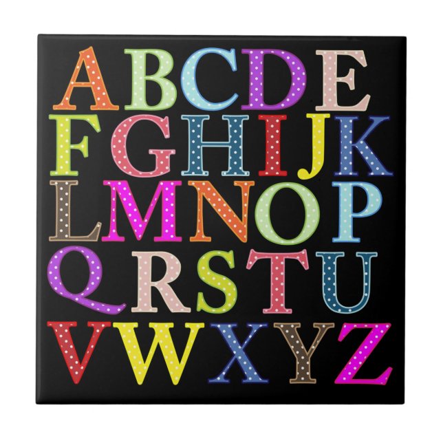Alphabet Tile (Front)