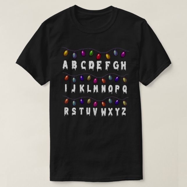 Alphabet wall T-Shirt (Design Front)