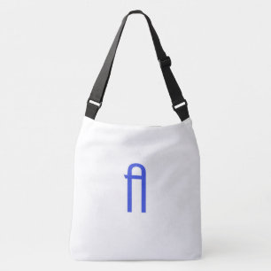 alphabetical A Crossbody Bag