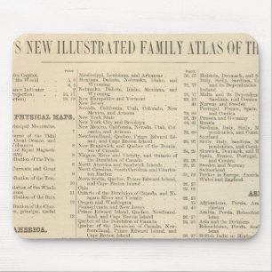 Alphabetical List of Maps and Charts Mouse Mat