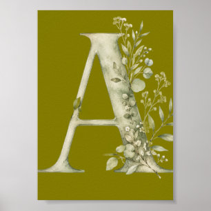 Alphabetical nursery Poster