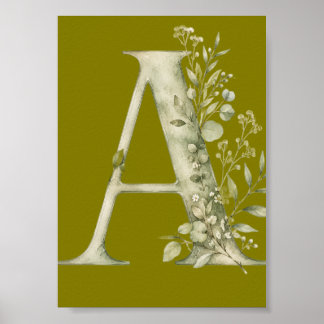 Alphabetical nursery Poster