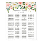 ALPHABETICAL ORDER Wedding Seating Chart
