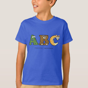Alphabetimals Personalised Boy's T-Shirt