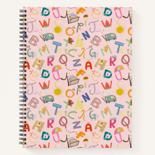 Alphabets  notebook