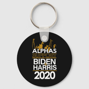 Alphas Support Biden And Harris 2020 Presidential  Key Ring