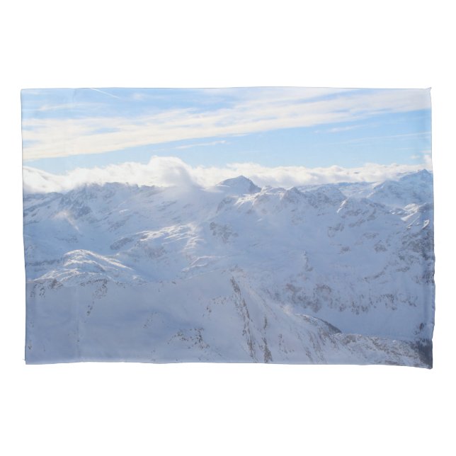 Alphine Mountain Pillowcase (Front)