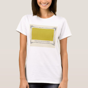Alphonse Allais, April Fools, Yellow, Abstract Art T-Shirt