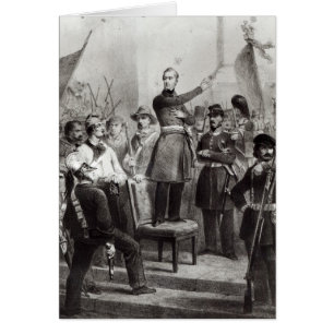 Alphonse de Lamartine at the Town Hall