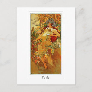 Alphonse Mucha #127 - Fine Art Postcard
