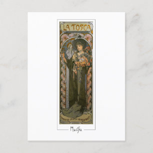 Alphonse Mucha #132 - Fine Art Postcard