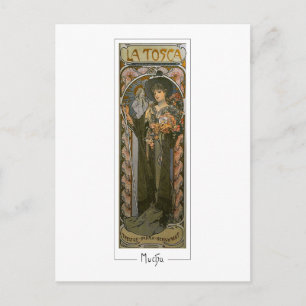 Alphonse Mucha #132 - Fine Art Postcard