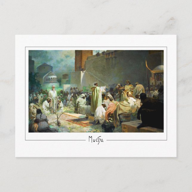 Alphonse Mucha #164 - Fine Art Postcard (Front)