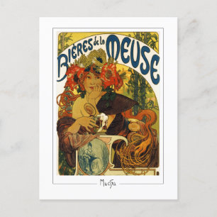 Alphonse Mucha #204 - Fine Art Postcard