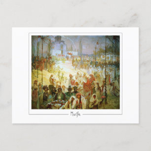 Alphonse Mucha #208 - Fine Art Postcard