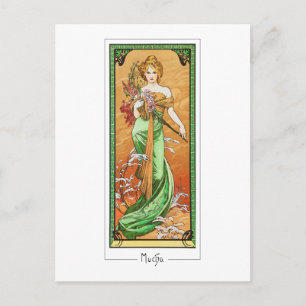 Alphonse Mucha #247 - Fine Art Postcard