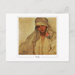 Alphonse Mucha #343 - Fine Art Postcard