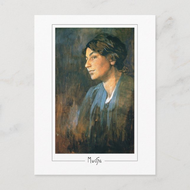 Alphonse Mucha #368 - Fine Art Postcard (Front)