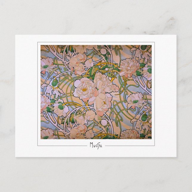 Alphonse Mucha #3 - Fine Art Postcard (Front)