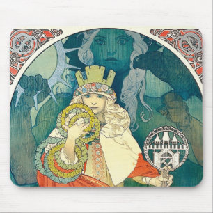 Alphonse Mucha 6th Sokol Festival, 1912 Mouse Mat