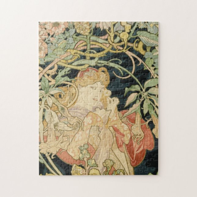 Alphonse Mucha -  Alphonse Jigsaw Puzzle (Vertical)