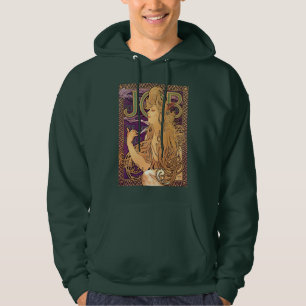 Alphonse Mucha and JOB Hoodie