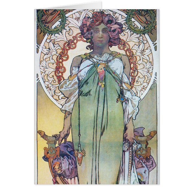 Alphonse Mucha art (Front)