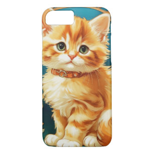 Alphonse Mucha Art Nouveau Cat iPhone 8/7 Case