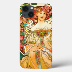 Alphonse Mucha Art Nouveau Daydream iPhone 13 Case
