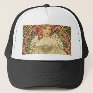 Alphonse Mucha – Art Nouveau Master Trucker Hat
