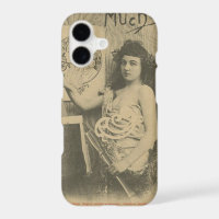 Alphonse mucha art nouveau model photograph unique
