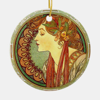 Alphonse Mucha Art Nouveau Ornament