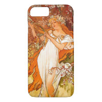 Alphonse Mucha Art Nouveau Spring