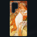 Alphonse Mucha Art Nouveau Spring Samsung Galaxy Case<br><div class="desc">Samsung Galaxy Case featuring Alphonse Mucha’s colour lithograph Spring (1896). A beautiful woman in a white dress plays a lyre beneath a flowering tree. A wonderful gift for fans of Art Nouveau and Czech art collectors.</div>
