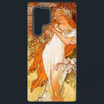Alphonse Mucha Art Nouveau Spring Samsung Galaxy Case<br><div class="desc">Samsung Galaxy Case featuring Alphonse Mucha’s colour lithograph Spring (1896). A beautiful woman in a white dress plays a lyre beneath a flowering tree. A wonderful gift for fans of Art Nouveau and Czech art collectors.</div>