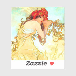 Alphonse Mucha Art Nouveau Summer