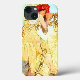 Alphonse Mucha Art Nouveau Summer iPhone 13 Case