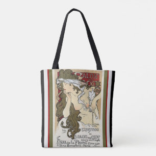 Alphonse Mucha Art Nouveau Tote Bag