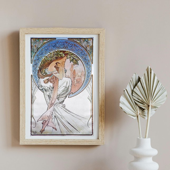 Alphonse Mucha Art Nouveau vintage poster  (Creator Uploaded)
