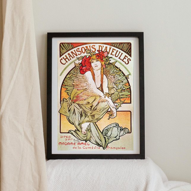 Alphonse Mucha Art Nouveau vintage poster  (Creator Uploaded)