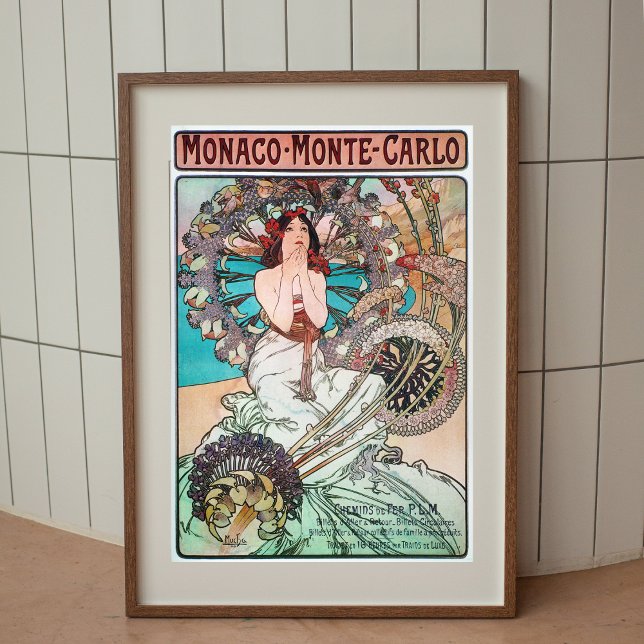 Alphonse Mucha Art Nouveau vintage poster  (Creator Uploaded)