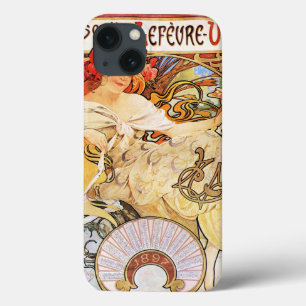 Alphonse Mucha Biscuits Lefevre-Utile iPhone 13 Case