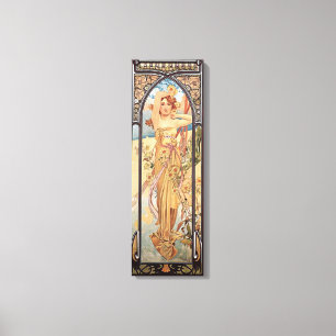 Alphonse Mucha, Brightness of Day Canvas Print