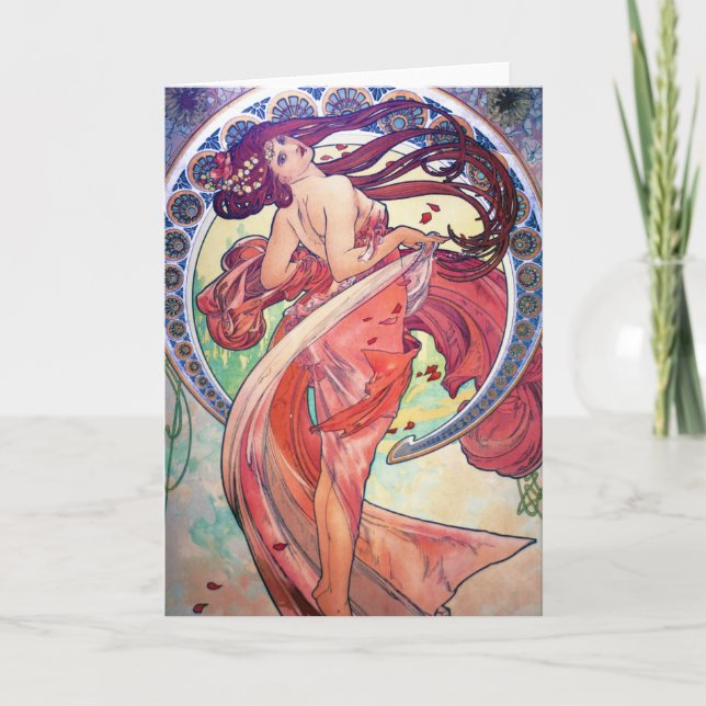 Alphonse Mucha Card (Front)