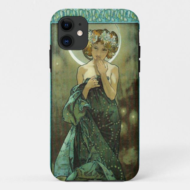 Alphonse Mucha Clair De Lune iPhone 5 Case (Back)