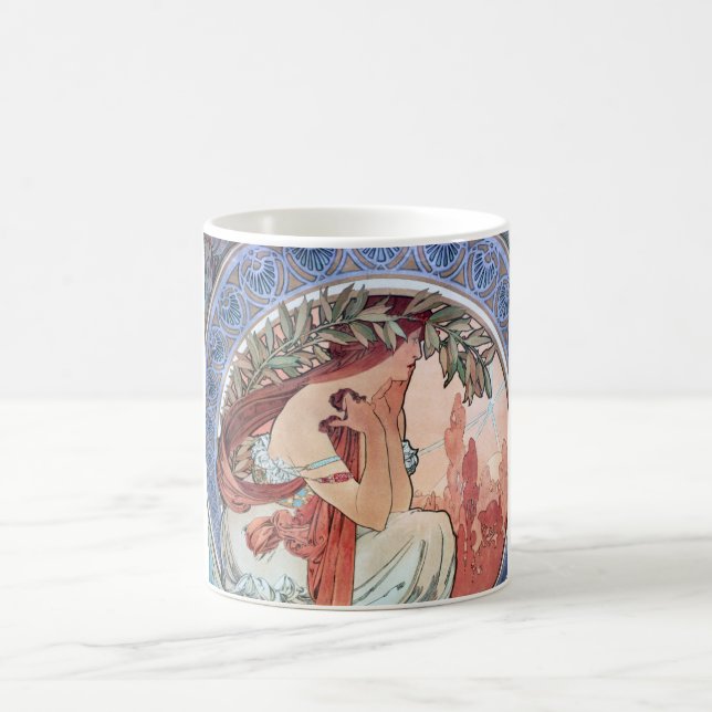 Alphonse Mucha Coffee Mug (Center)
