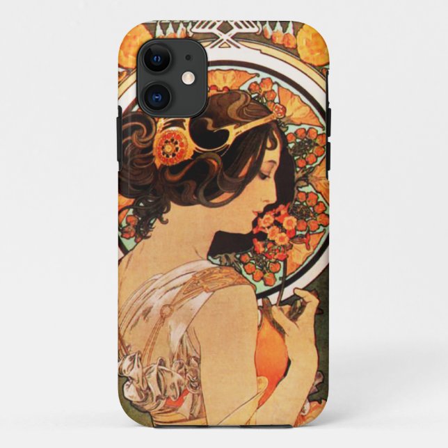 Alphonse Mucha Cow Slip iPhone 5 Case (Back)